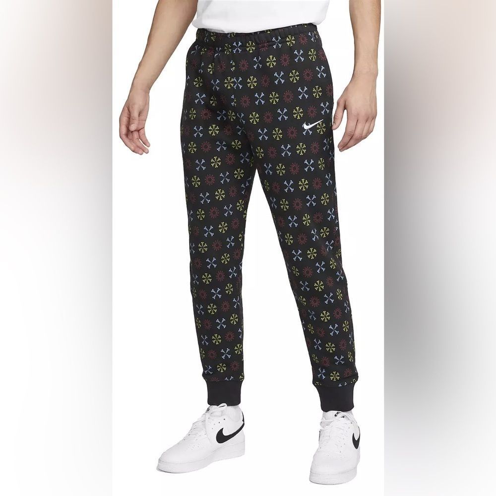 Nike Men's Sportswear Club Monogram Joggers FJ1637 010